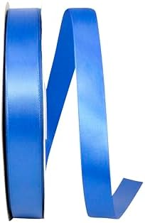 Reliant Ribbon Single Face Sfs Satin Ribbon, 7/8 Inch X 100 Yards, Royal by ReliantRibbon