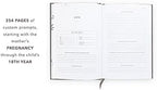 Promptly Journals, A Complete Childhood History: From Pregnancy to 18 Years Old (Dusty Blue, Leatherette) | Baby Book and Pregnancy Journal | Baby Memory Book - Image 4