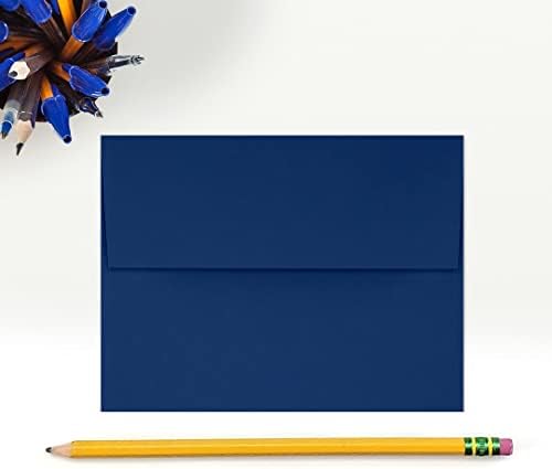 LUXPaper A2 Invitation Envelopes | Peel & Press | 4 3/8" x 5 3/4" | Navy Blue | 80lb. Text | 250 Qty - Image 4