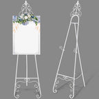 Easel Stand for Sign, Elegant, White, 1 Pcs by Unknown