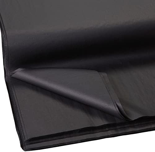 Jillson Roberts Bulk 20 x 30 Inches Recycled Tissue, Black, 480 Unfolded Sheets (BFT21) by JILLSONROBERTS