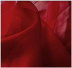 15 Yard Organza Fabric 44" Wide for Wedding Event Décor - Maroon - Image 4