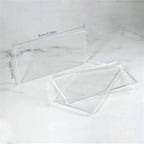 100PCS Clear Acrylic Rectangle Table Seating Cards for Wedding Party Decor - Image 6
