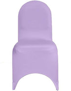 YOUR CHAIR COVERS - 50 Pack Stretch Spandex Banquet Chair Covers - Lavender, Wedding Slip Covers, Premium Quality Chair Cover - Image 2