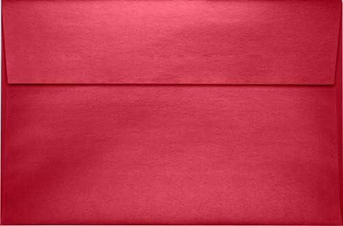 LUXPaper A9 Invitation Envelopes | Peel & Press | 5 3/4" x 8 3/4" | Jupiter Metallic | 80lb. Text | 50 Qty - Image 2