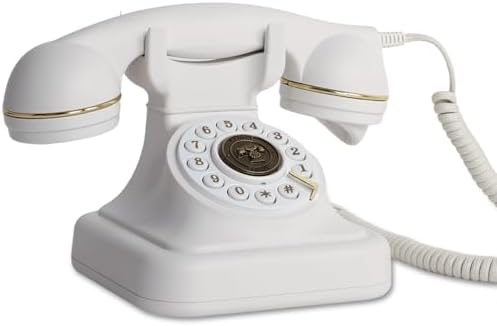 Audio Guest Book Wedding Phone- Record Customized Audio Messages with GuestBook – A Personal and Convenient Way to Preserve Your Special Occasions (Pure White) by ROOMEDAL