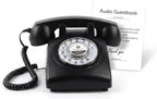 Audio Guest Book Wedding Phone, Retro Audio Guestbook (Black) by FESTRING