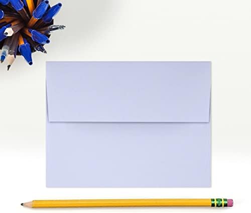 LUXPaper A2 Invitation Envelopes | Peel & Press | 4 3/8" x 5 3/4" | Lilac Purple | 80lb. Text | 250 Qty - Image 4