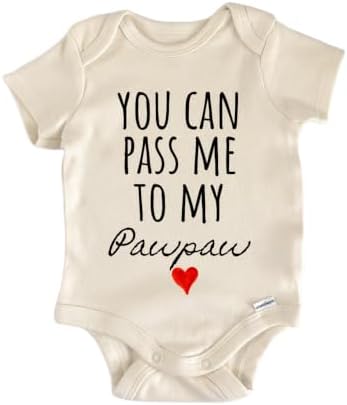 Pawpaw Announcement Baby Gift Baby Bodysuit by NorthForkForager