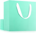 EUSOAR Kraft Bags with Handles, 20pcs 12.5" x 4.5" x 11" Kraft Paper Bag Bulk, Shopping Bags with Handle for Lunch Merchandise Party Wedding Birthday by EUSOAR