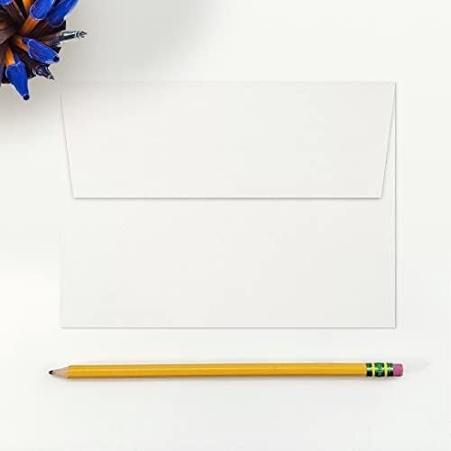 LUXPaper A7 Invitation Envelopes | Peel & Press | 5 1/4" x 7 1/4" | Natural White | 80lb. Text | 100% Cotton | 1,000 Qty - Image 4
