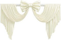 Ivory Large Bows for Backdrop Giant Bows Birthday Party Decorations Large Giant Bow Decor, Cream Giant Satin Bow Decoration for Wedding Baby Shower Birthday Photo Booth Room Decor 24"x16" by HBBMAGIC