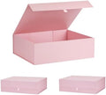 Extra Large Pink Gift Box 3 Pack 19x16x6 Inches,Gift Boxs for Presents with Lid Magnetic Closure Collapsible,Bridesmaid Proposal Box,Birthday, Christmas,for Clothes and Large Gifts by PLINJOY