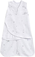 HALO 100% Cotton Sleepsack Swaddle, 3-Way Adjustable Wearable Blanket, TOG 1.5, Stardust, Newborn, 0-3 Months by HALO