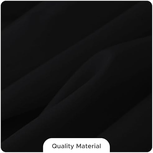 Fitable 8 Pack Black Round Tablecloths 70 Inch for 36"-48" Tables - Image 7