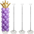 Jojoka 2‑Pack Adjustable Balloon Arch Stand Kit with Hexagon Bases by Jojoka