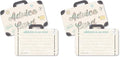 Big Dot of Happiness World Awaits - Suitcase Wish Card Travel Themed Graduation Party, Baby or Bridal Shower Activities - Shaped Advice Cards Game - Set of 20 (Pack of 2) by BigDotofHappiness