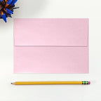 LUXPaper A7 Invitation Envelopes | Peel & Press | 5 1/4" x 7 1/4" | Rose Quartz Metallic | 80lb. Text | 1,000 Qty - Image 4