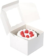 Cookie Boxes with Window 5x5x3.5 Inch 50 Pack - Image 4