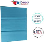 Gift Wrapping Tissue Paper 15X20 480 Pack by A1 Bakery Supplies (Cerulean) - Image 2