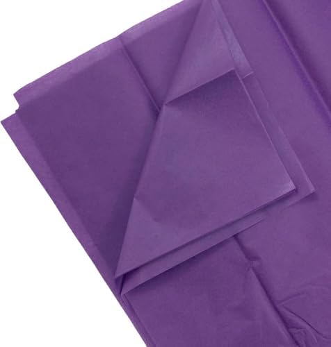 JAM Paper Tissue Paper - Purple - 100 Sheets/Pack - Image 2