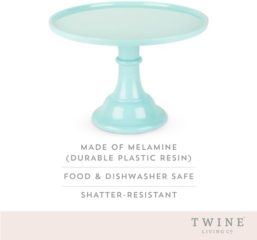 Twine Mint Melamine Cake Stand, Cupcake Stand, Home Decor, Food Service, Dessert Accessory, Mint Green, Set of 1 - Image 2