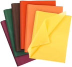 Teling 500 Sheets Tissue Paper for Gift, Orange Yellow Brown, 14 x 20 Inch by Teling
