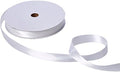 Jillson Roberts Bulk 1-Inch Double Faced Satin Ribbon Available in 20 Colors, White, 100 Yard Spool (BFR1024) by JillsonRoberts