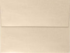 LUXPaper A6 Invitation Envelopes | Peel & Press | 4 3/4" x 6 1/2" | Taupe Metallic | 80lb. Text | 250 Qty - Image 2