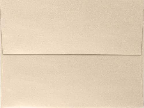 LUXPaper A6 Invitation Envelopes | Peel & Press | 4 3/4" x 6 1/2" | Taupe Metallic | 80lb. Text | 250 Qty - Image 2