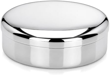925 Sterling Silver First Curl & Tooth Keepsake Box by KRYSALIIS