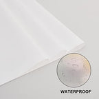 BEISHIDA Floral Wrapping Paper, 100 Pcs Matte, White, Floral Design, Waterproof, for Bouquet, Florist Supplies, Wedding, Graduation - Image 3