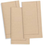 Beige Linen Like Napkins Disposable Guest Towels Airlaid, 50ct - Image 3