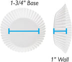 CybrTrayd No.9D Glassine Paper Approximately 5,000 Pieces – 1-3/4” Base, 1” Wall Candy Cups, White - Image 4