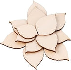 Wooden Tree Wedding Guest Book Alternative – Unique Drop Box Frame with Wooden Leaves, Rustic Wedding Decoration, Personalized Guestbook Set with Markers & Stand for Reception or Anniversary - Image 7