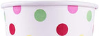 Karat [20oz - 600 ct] Paper Ice Cream Cups & Soup Bowls for Hot/ Cold Food - Ideal for Soup, Ice Cream, Gelato, Yogurt and Snacks - Dots - Image 2