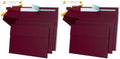 110 5x7 Burgundy Invitation Envelopes - for 5x7 Cards - A7 - (5 ¼ x 7 ¼ inches) - Perfect for Weddings, Graduation, Baby Shower - 120 GSM - Peel, Press & Self Seal - Square Flap (Pack of 2) by SenseiSupplies