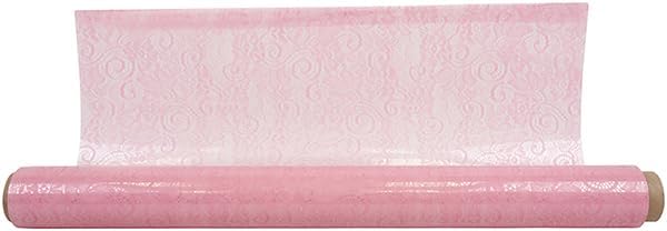 Floral Accessories - Krystalphane Victorian Cello Lace 20in Rd, Pink, 20 Inch, 100 Feet by ReliantRibbon