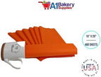 Gift Wrapping Tissue Paper 15X20 480 Pack by A1 Bakery Supplies (Orange) - Image 2