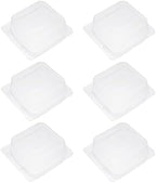 PRETYZOOM Baking Packaging Boxes 100Pcs PVC for Muffins Cookies by PRETYZOOM