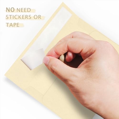 200 Pack Goefun A2 Cream Self Seal Envelopes, 4.375 x 5.75 - Image 3