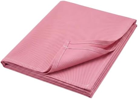 Thick Pink Tablecloth, Water & Wrinkle Resistant, 54x120 Inch - Image 6