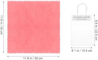 Beaupretty 12 Pcs Bear Shaped Coral Fleece Wash Cloths Soft Hand Towels with Transparent Bags for Party Favors Wedding Baby Shower - Image 2