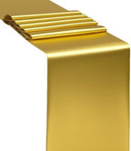 50 Pack Gold Chair Sashes Bows Satin Wedding Chair Ribbons 7x108 Inch - Image 3