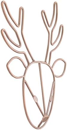 NoJo Deer Shaped Wire Nursery Wall Decor, Finish, Copper - Image 2
