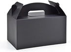 HUAPRINT Treat Gift Boxes, 30 Pack, Black, 9.45x5x5 IN by HUAPRINT