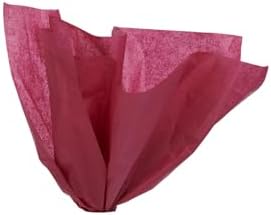 SSWBasics 20" x 30" Burgundy Tissue Paper by SSWBasics