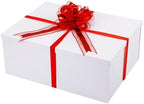 UoeRing White Extra Large Gift Box 1Pcs 22x17x9 inch,luxury Gift Box with Lid for Presents Birthday Christmas Valentine's Day (Contain Pull Bows,Card,Envelope,Filler) by Unknown