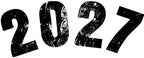 CafePress 2027 Year Vintage Sticker Sticker (Rectangle 50 pk) - Image 2