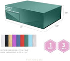 PACKHOME Extra Large Green Gift Box Magnetic Lid 17x14.5x5.5in - Image 2